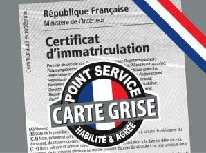 Service de changement de carte grise